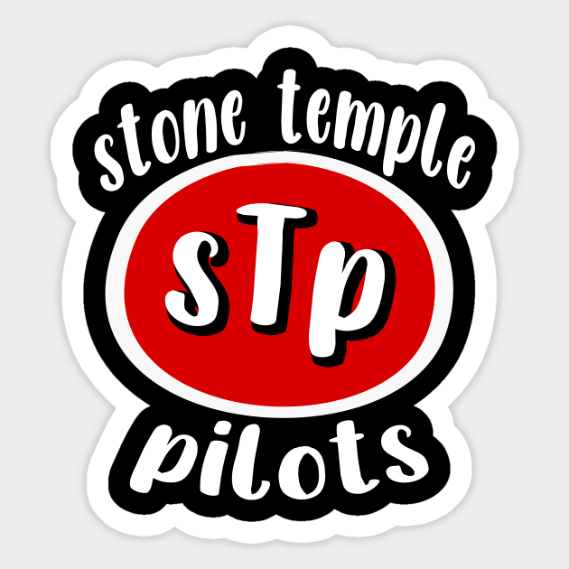 stp retro circle red white Sticker by japan typo art